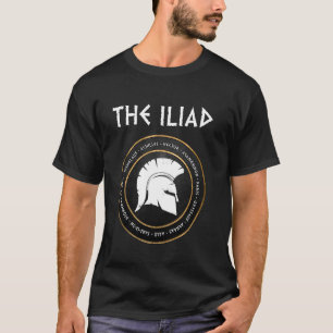 Homerus de Ilias Oude Griekse Helden van de Trojaa T-shirt