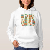 Homes en het patroon van bomen hoodie (Voorkant)