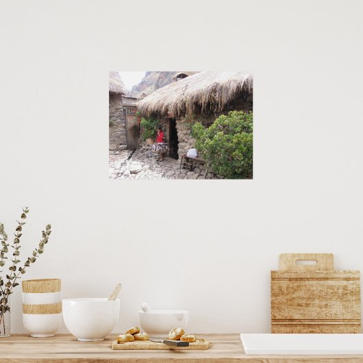 Homes van Peru Poster (Keuken)