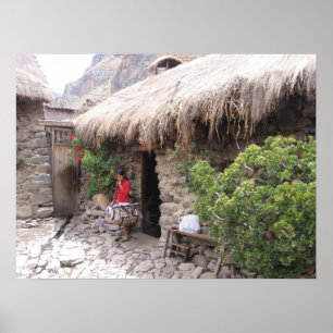 Homes van Peru Poster