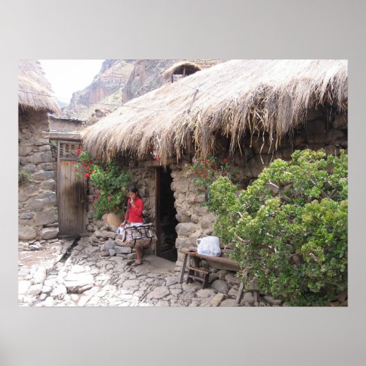 Homes van Peru Poster (Voorkant)