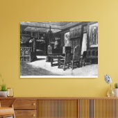 Homes van Victor Hugo Canvas Afdruk (Insitu (Woonkamer))