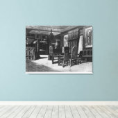 Homes van Victor Hugo Canvas Afdruk (Insitu (Houten vloer))