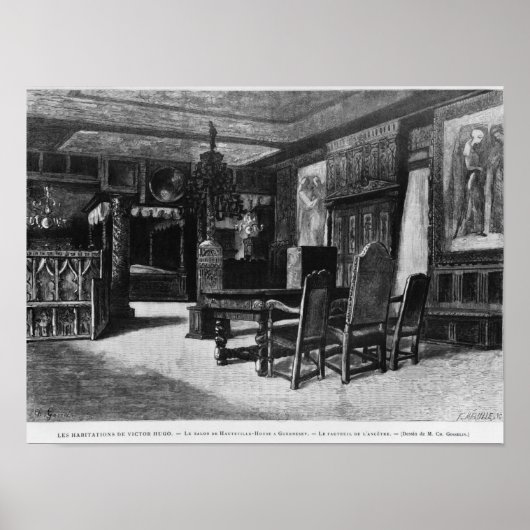 Homes van Victor Hugo Poster (Voorkant)