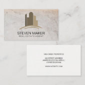 Homes | Visitekaartje van een makelaar in onroeren (Voorkant / Achterkant)