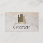 Homes | Visitekaartje van een makelaar in onroeren (Voorkant)