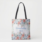 Homeschoing mam Floral Tote Bag (Voorkant)