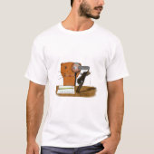 Homescholing Oliver The Otter - De derde pijler T-shirt (Voorkant)