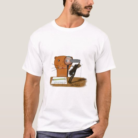 Homescholing Oliver The Otter - De derde pijler T-shirt (Voorkant)
