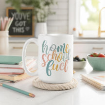 Homeschool Brandstof Grappige Homeschoolers Koffie