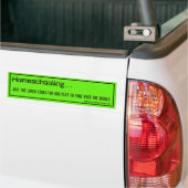 Homeschool Bumpersticker - Overnemen van de wereld (Op Truck)