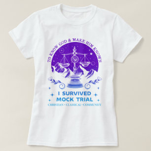 Homeschool CC Tutor om God te leren kennen en Hem  T-shirt