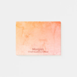 Homeschool Chief Academic Officer Sinaasappel Post-it® Notes