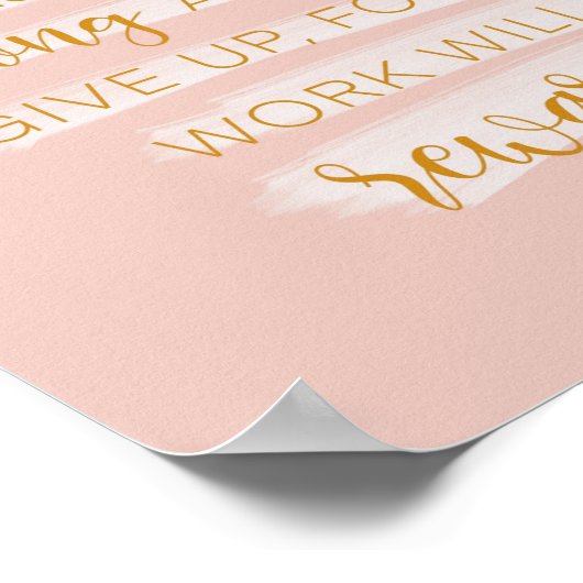 HomeSchool Christelijke kunst aan de muur Poster (Hoek)