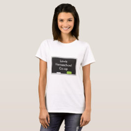 Homeschool Co-Op Chalkboard T-shirt