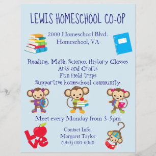 Homeschool Co op Flyer