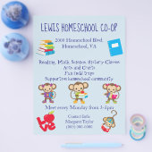 Homeschool Co op Flyer (Enkel)