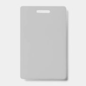 Homeschool CO-OP Lidmaatschap Grey Ouder ID Badge (Achterkant)