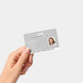 Homeschool CO-OP Lidmaatschap Parent ID Badge (Handheld)