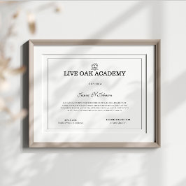 Homeschool Diploma Modern Wit