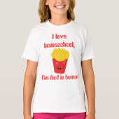 Homeschool French Fries T-shirt (Voorkant)