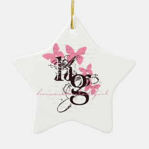 Homeschool Girl Keramisch Ornament