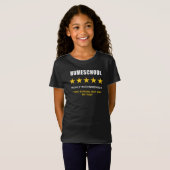 HomeSchool - High Aanbevolen: Grappig sarcastisch T-shirt (Voorkant volledig)