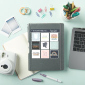 Homeschool Inspirerende Citaten Blokken Sticker Bl (iPad Cover)