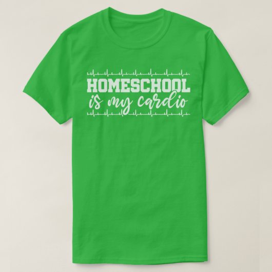 Homeschool is mijn studio t-shirt (Design voorkant)