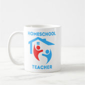 Homeschool leraar koffiemok (Links)