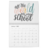 HomeSchool Leven Citaten 2024 Kalender (Jan 2027)