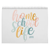 HomeSchool Leven  Quotes alt 2024 Kalender (Hoes)