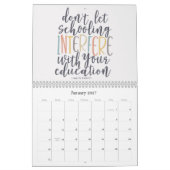 Homeschool Levenskalender Kalender (Jan 2027)