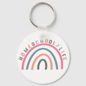 Homeschool Life Rainbow Sleutelhanger (Voorkant)