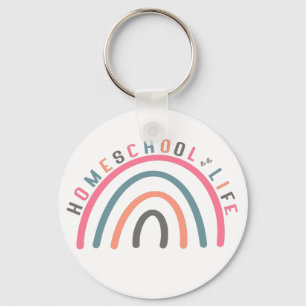 Homeschool Life Rainbow Sleutelhanger