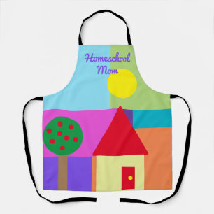 Homeschool Mam Apron Schort