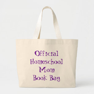 Homeschool Mam Book Bag Grote Tote Bag