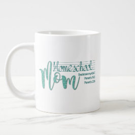 "Homeschool Mam" JUMBO Mok w/Spurgeon Quote