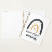 Homeschool Mama Boho Rainbow Heart Planner (Display)