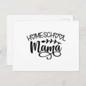 Homeschool Mama Briefkaart (Voorkant / Achterkant)