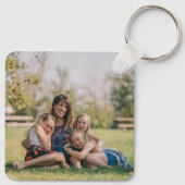 Homeschool Mama Custom Photo Sleutelhanger (Achterkant)