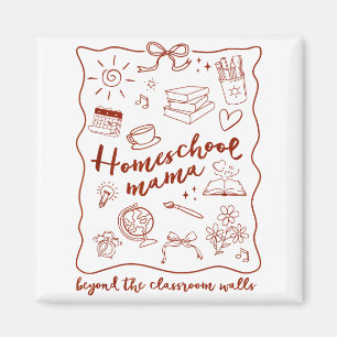 Homeschool Mama Homeschooling Buiten De Klas Magneet