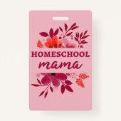 Homeschool Mama I Badge (Voorkant)
