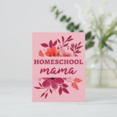 Homeschool Mama I Briefkaart (Staand voorkant)