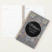 Homeschool mama leert kinderen als Doodles Fun Planner (Display)