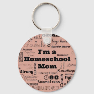 Homeschool mama sleutelhanger