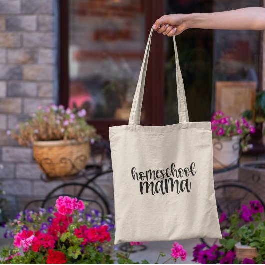Homeschool Mama Tote Bag