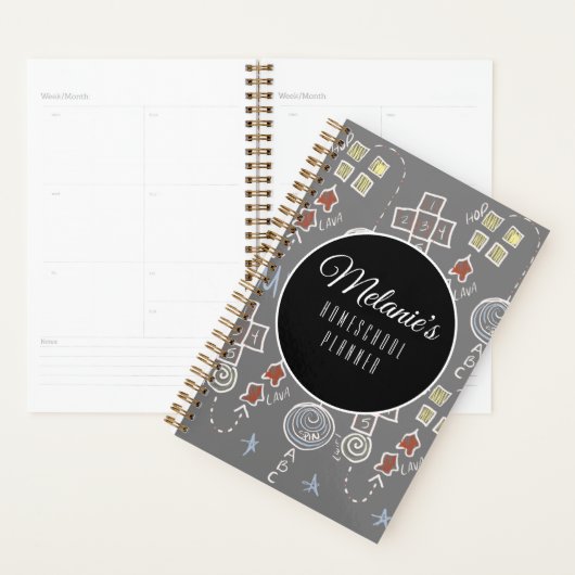 Homeschool Moeder Die Kindachtige Doodles Leuk Ond Planner (Display)