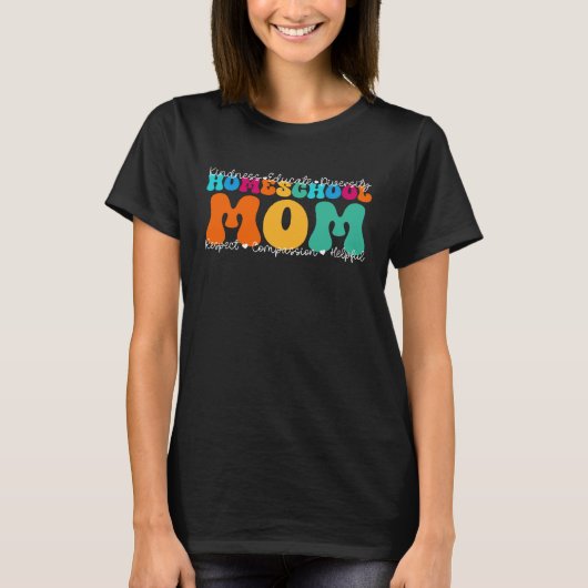 Homeschool Mom Appreciation Week Back to School T-shirt (Voorkant)