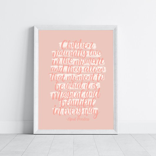 Homeschool Motivatie Quote Art Poster